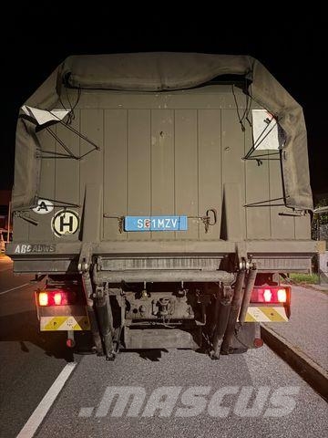 MAN 19.281 4X4 FAHRSCHULE 128000 KILOMETER 2 STÜCK Caminhões com cortinas laterais