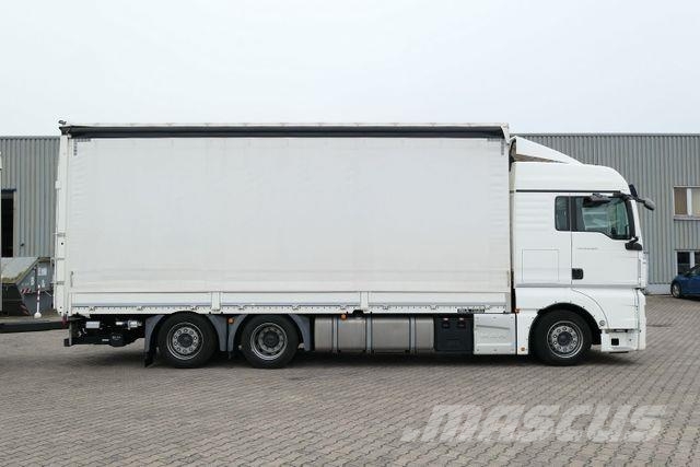 MAN 24.500 TGX LL 6x2, LBW 2.5to., Hudbach,Lenk-Lift Tovornjaki s ponjavo