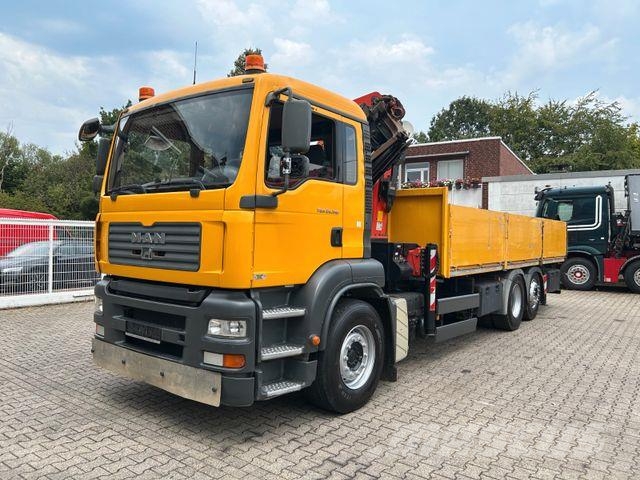 MAN 26.310 TGA Pritsche + PK29002 Kran 6x2 Camiones grúa