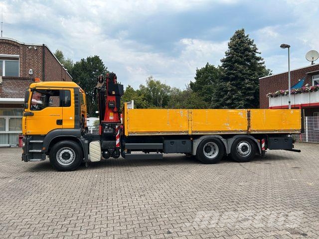 MAN 26.310 TGA Pritsche + PK29002 Kran 6x2 Camiones grúa