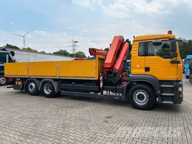MAN 26.310 TGA Pritsche + PK29002 Kran 6x2 Camiones grúa