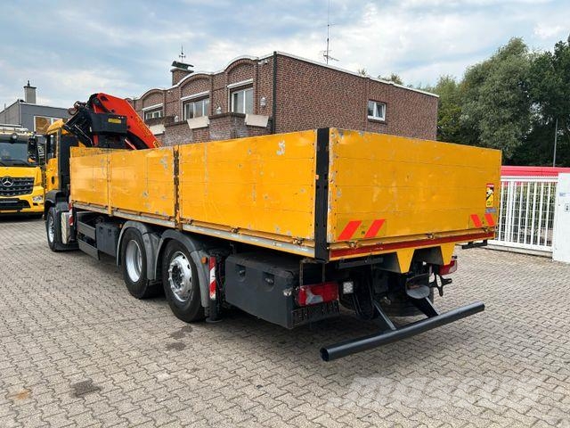 MAN 26.310 TGA Pritsche + PK29002 Kran 6x2 Camiones grúa