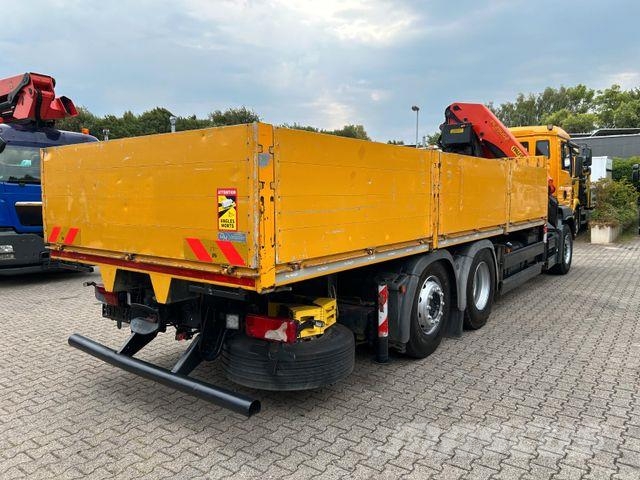 MAN 26.310 TGA Pritsche + PK29002 Kran 6x2 Camiones grúa