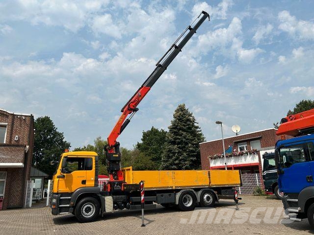 MAN 26.310 TGA Pritsche + PK29002 Kran 6x2 Camiones grúa