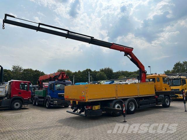 MAN 26.310 TGA Pritsche + PK29002 Kran 6x2 Camiones grúa