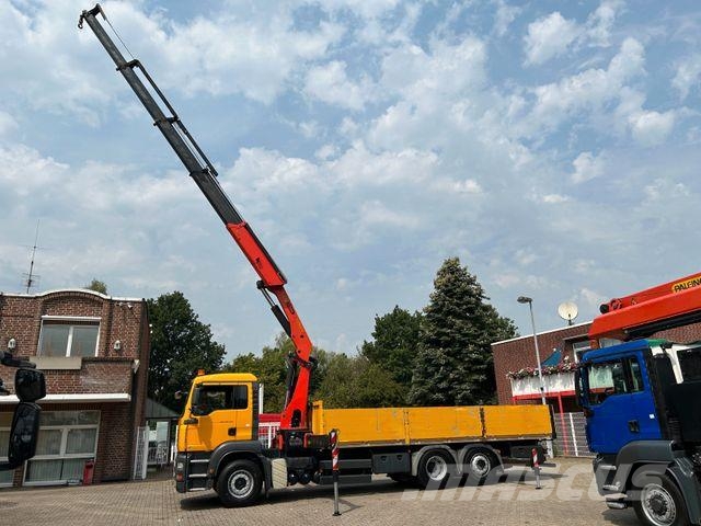 MAN 26.310 TGA Pritsche + PK29002 Kran 6x2 Camiones grúa