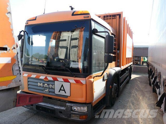 MAN 26.350 TGA 6x2, Haller, 24m³, Klima, 4 Sitze Komunalni tovornjaki
