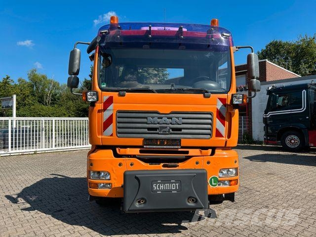 MAN 26.400 TGA Abroller 6x4 Winterdienst Koukkulava kuorma-autot