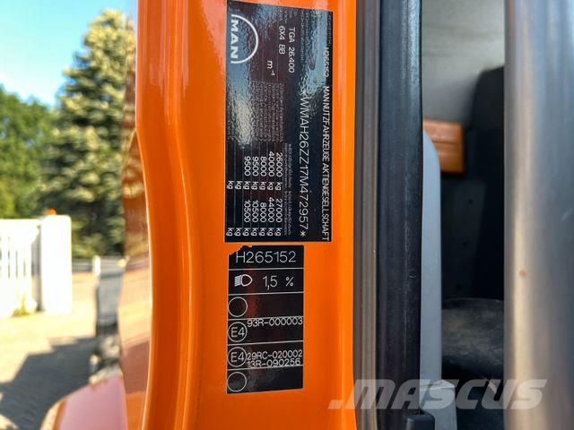 MAN 26.400 TGA Abroller 6x4 Winterdienst Koukkulava kuorma-autot