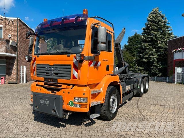 MAN 26.400 TGA Abroller 6x4 Winterdienst Koukkulava kuorma-autot