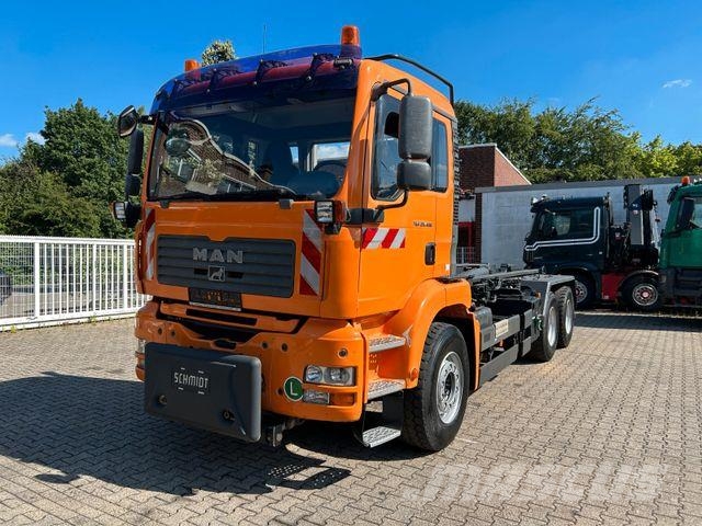 MAN 26.400 TGA Abroller 6x4 Winterdienst Koukkulava kuorma-autot