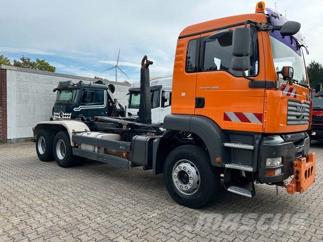MAN 26.400 TGA MEILLER Abroller mit 13t Achsen 6x4 Abrollkipper
