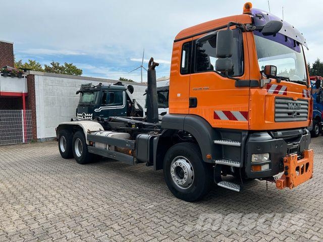 MAN 26.400 TGA MEILLER Abroller mit 13t Achsen 6x4 Abrollkipper