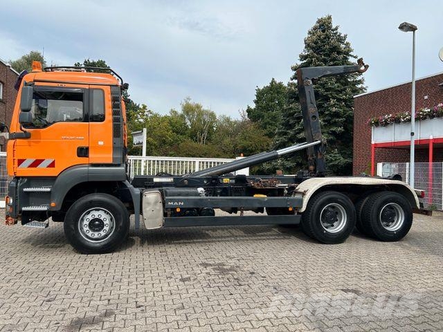 MAN 26.400 TGA MEILLER Abroller mit 13t Achsen 6x4 Abrollkipper
