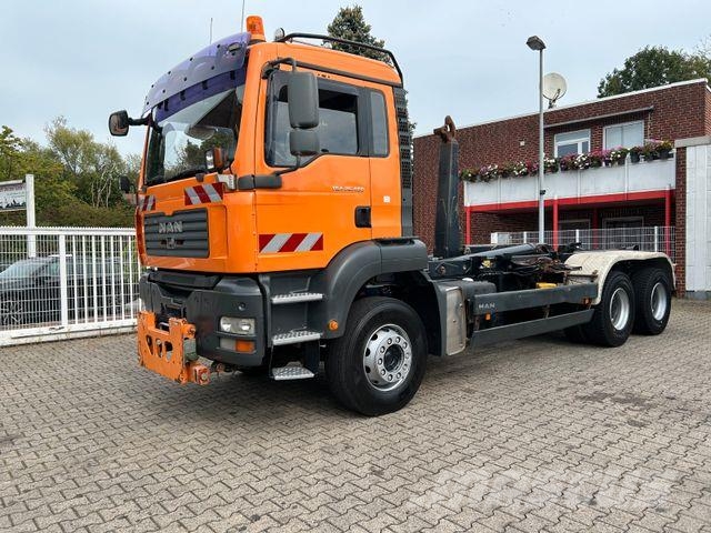 MAN 26.400 TGA MEILLER Abroller mit 13t Achsen 6x4 Abrollkipper