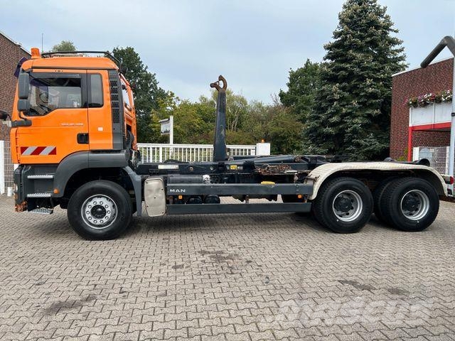 MAN 26.400 TGA MEILLER Abroller mit 13t Achsen 6x4 Abrollkipper