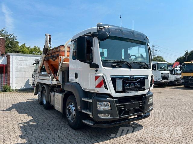 MAN 26.420 MEILLER Absetzer+Epoke SH3500 Salzstreuer Çekiciler