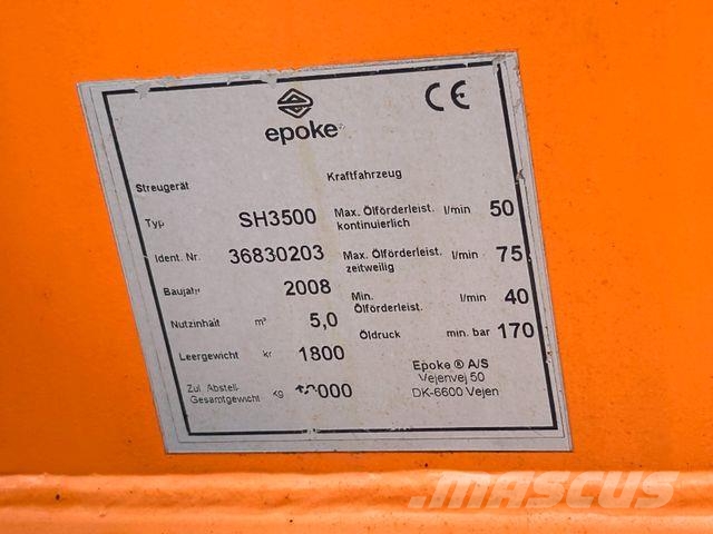 MAN 26.420 MEILLER Absetzer+Epoke SH3500 Salzstreuer Çekiciler