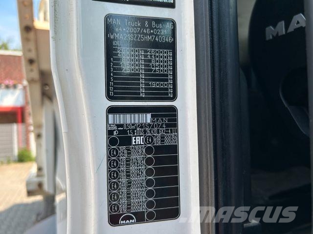 MAN 26.420 MEILLER Absetzer+Epoke SH3500 Salzstreuer Çekiciler