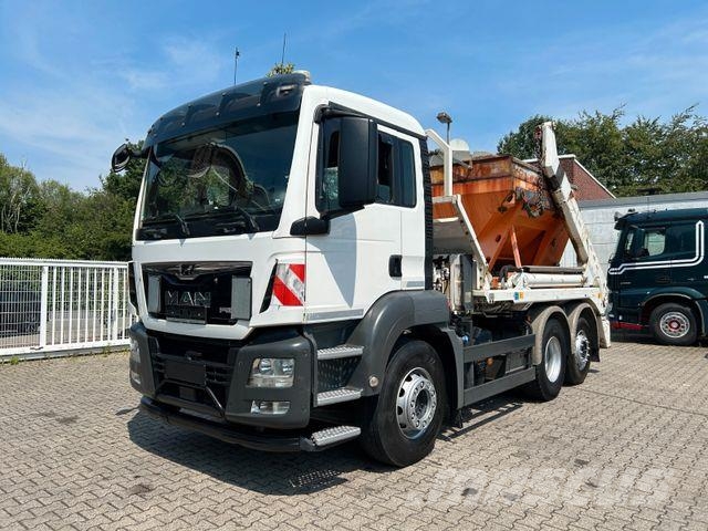 MAN 26.420 MEILLER Absetzer+Epoke SH3500 Salzstreuer Çekiciler