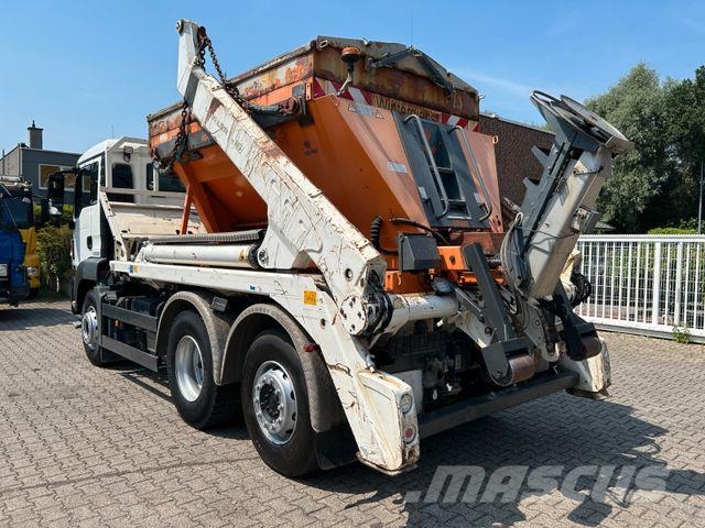 MAN 26.420 MEILLER Absetzer+Epoke SH3500 Salzstreuer Çekiciler