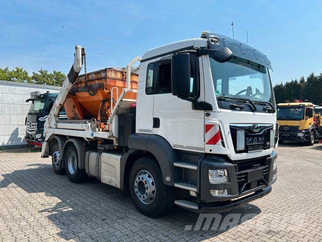 MAN 26.420 MEILLER Absetzer+Epoke SH3500 Salzstreuer Çekiciler