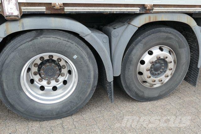 MAN 26.440 TGS LL 6x2, Kran Fassi F195AS.22, AHK, AC Platós / Ponyvás teherautók