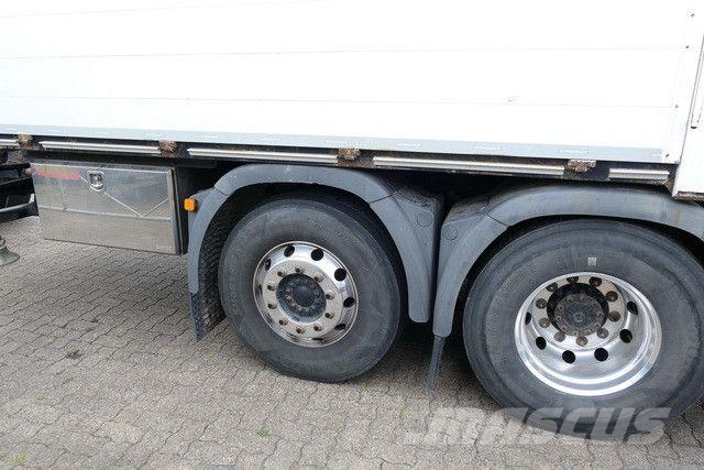MAN 26.440 TGS LL 6x2, Kran Fassi F195AS.22, AHK, AC Platós / Ponyvás teherautók