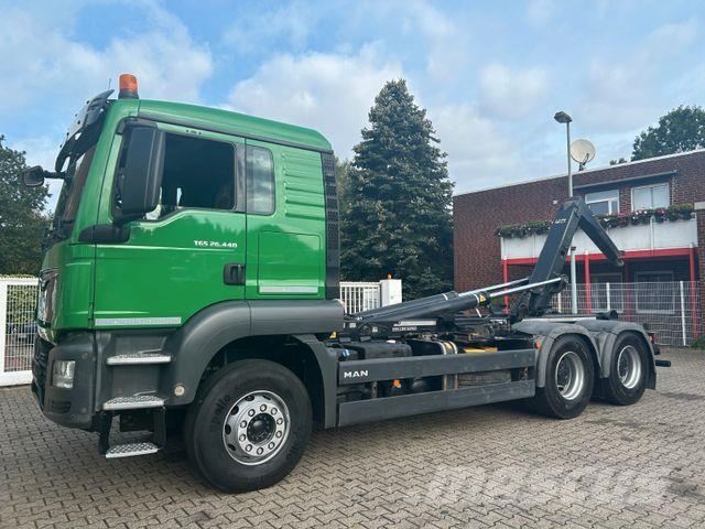 MAN 26.440 TGS Meiller Abroller 6x4 Φορτηγά ανατροπή με γάντζο