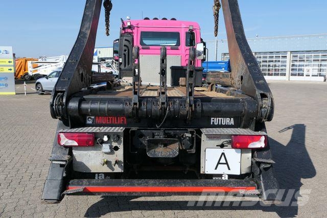 MAN 26.460 TGS 6x2, Multilift Futura 18, Lenk-Lift ケーブルリフト着脱式トラック