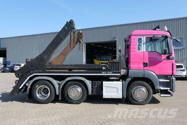 MAN 26.460 TGS 6x2, Multilift Futura 18, Lenk-Lift ケーブルリフト着脱式トラック