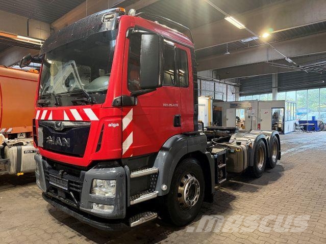 MAN 26.470 TGS 6x4, 1-Kreis-Hydr., Klima, Alu-Felgen Tracteur routier
