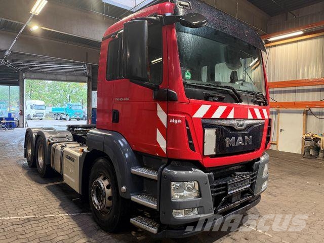 MAN 26.470 TGS 6x4, 1-Kreis-Hydr., Klima, Alu-Felgen Tracteur routier