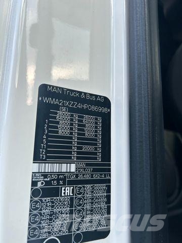 MAN 26.480 Abroller mit HMF 2620 Kran 6x2 起重機卡車