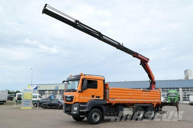 MAN 26.480 TGS, Palfinger PK23002-SH, abnehmbar,Funk Camiones grúa
