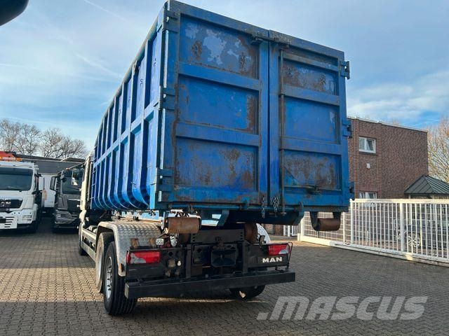 MAN 26.480 TGX Wechselsystem Abroller+Kran+Container Hook lift trucks