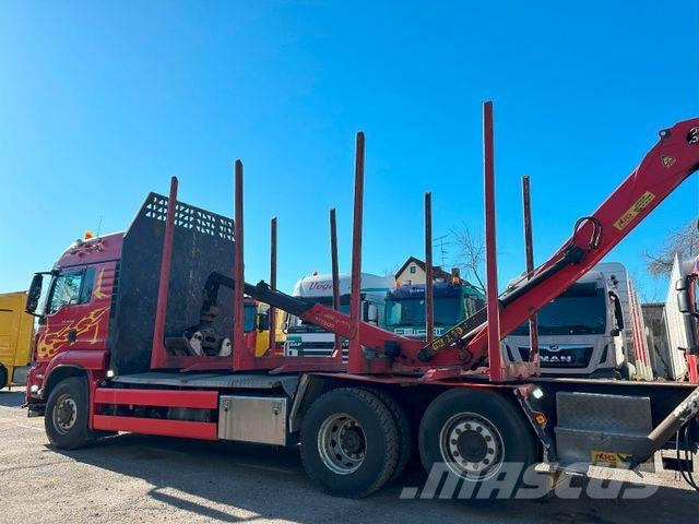 MAN 26.500 NO CRAN! PRITARDER NEUE MOTOR! 목재 트럭