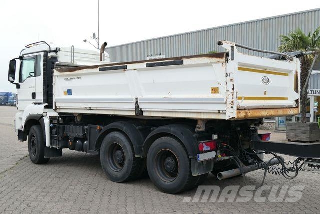 MAN 26.500 TGS 6x4, Meiller, Bordmatik, Klima, AHK Kipper