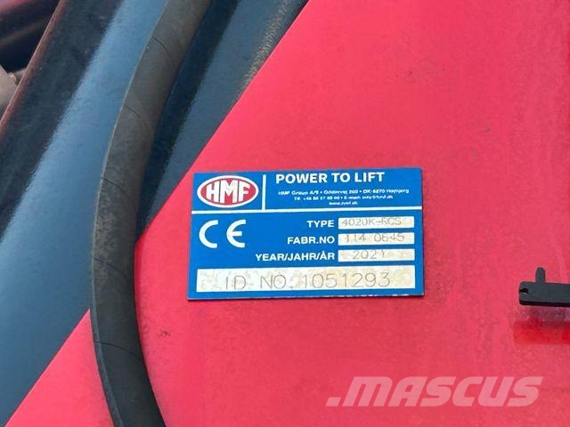 MAN 26.500 TGX HMF 4020 6x Hydrl.+4 JIB Bj 2021 Kran Kranwagen