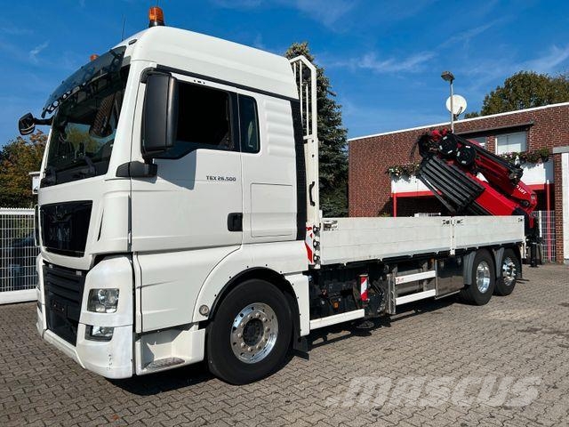 MAN 26.500 TGX HMF 4020 6x Hydrl.+4 JIB Bj 2021 Kran Kranwagen