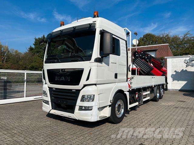 MAN 26.500 TGX HMF 4020 6x Hydrl.+4 JIB Bj 2021 Kran Kranwagen