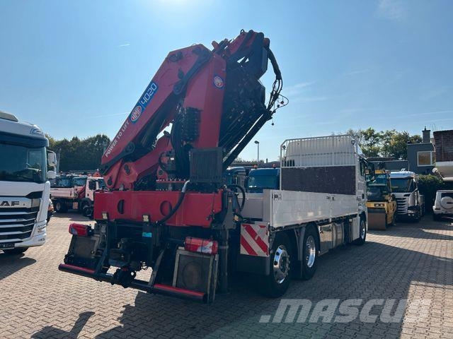 MAN 26.500 TGX HMF 4020 6x Hydrl.+4 JIB Bj 2021 Kran Kranwagen