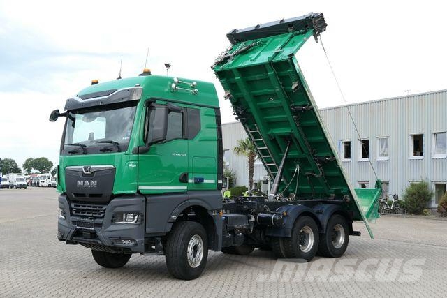 MAN 26.520 TGX BB 6x4, Bordamtik, Cramaro, Hydr.,AHK Camion benne