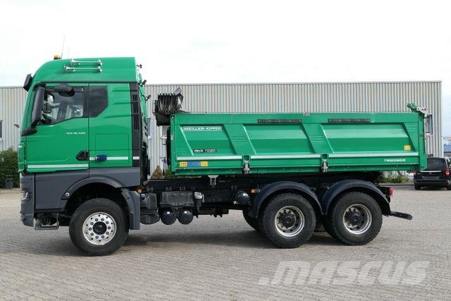 MAN 26.520 TGX BB 6x4, Bordamtik, Cramaro, Hydr.,AHK Camion benne