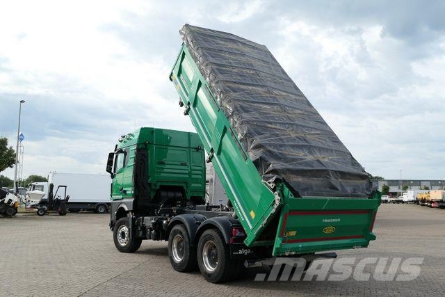 MAN 26.520 TGX BB 6x4, Bordamtik, Cramaro, Hydr.,AHK Camion benne
