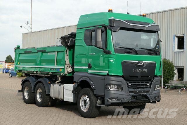 MAN 26.520 TGX BB 6x4, Bordamtik, Cramaro, Hydr.,AHK Camion benne