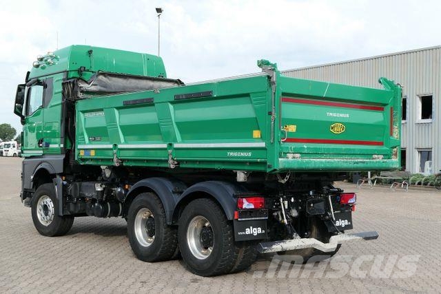 MAN 26.520 TGX BB 6x4, Bordamtik, Cramaro, Hydr.,AHK Camion benne