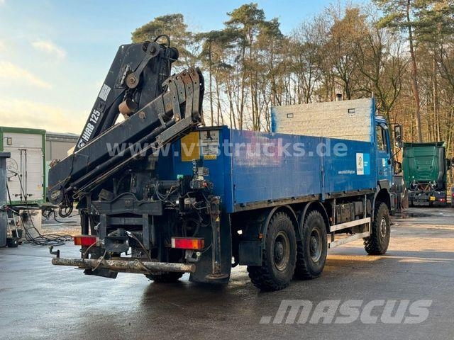 MAN 27.403 6x6 Pritsche + HIAB-Ladekran 平ボディー
