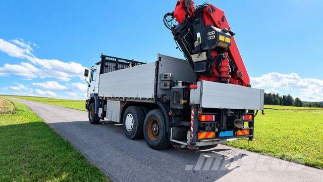 MAN 33.464 6x4 Blatt Blatt PK 35000 Funkfernsteuerun Automobiliniai kranai