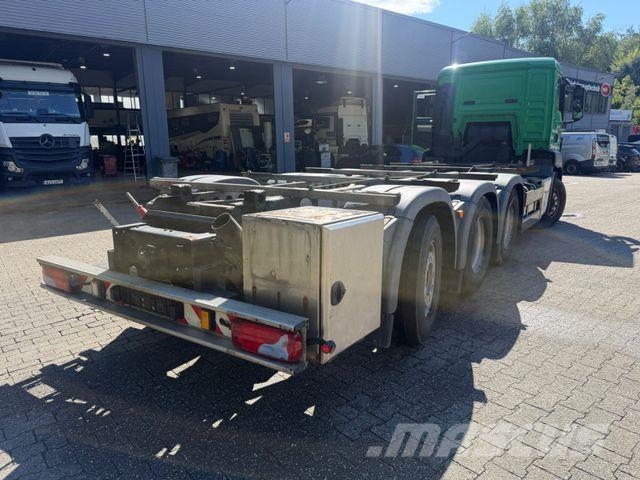 MAN 35.440. 8x4 org 335 Tkm mit Nebenantrieb Scheckh Camiones chasis